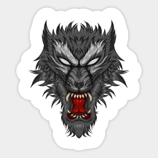 The Wolf Sticker